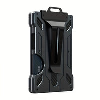 Anti-Theft Aluminum Alloy Work Card & ID Holder