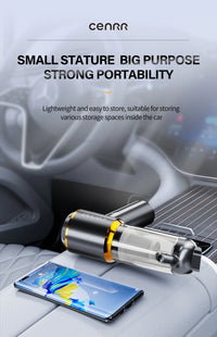 CENRR 998000PA Cordless Mini Car Vacuum Cleaner