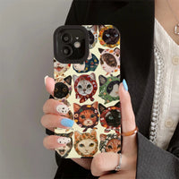 Funny Cat Phone Case for iPhone 11–16 Pro Max