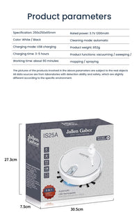 5-in-1 Wireless Smart Robot Vacuum Cleaner – Home Use