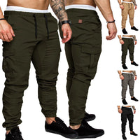 Men’s Tactical Multi-Pocket Cargo Pants Autumn
