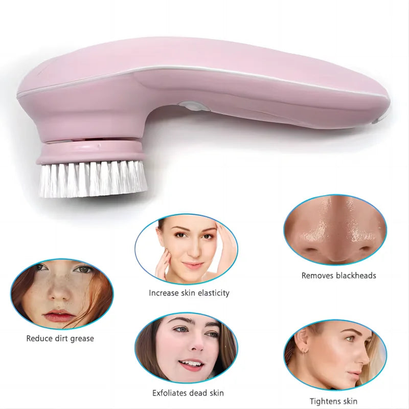 Electric Facial Cleansing Brush – Spin Exfoliating Cleanser