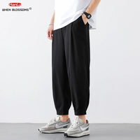 Men’s Cropped Cargo Pants – Lightweight Summer Fashion