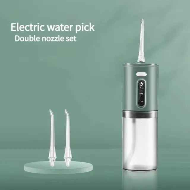Portable Oral Irrigator – USB Rechargeable Water Flosser