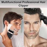 Professional Hair Clipper Kit Electric Trimmer for Men