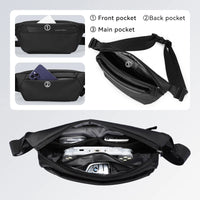 Mark Rydin Ease Pack Sling Leather Crossbody Bag