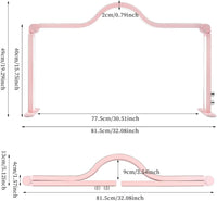 48W Half Moon LED Nail Lamp – Foldable Beauty Desk Light