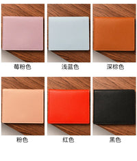 Women Men Credit Card Bag Ultra-thin Small Bank Card Driver's License Card Holder Wallet Male Simple Card Holder Bag