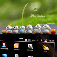 Cute Bunny Car Interior Accessory Console Decoration