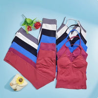 Women's Fitness Impact Net and Neck Halter Shirt  Yoga and Pilates Fitness Kit