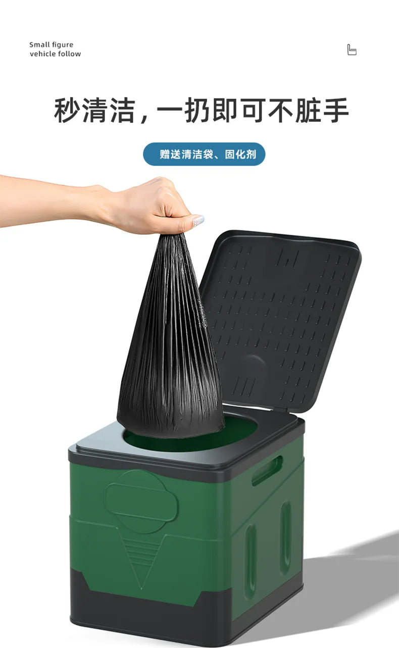 Portable Potty for Camping Folding Travel Toilet Camping Toilet Portable Toilet for Adults Car Toilet Camp Toilet Outdoor