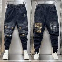 Men’s High Street Joggers – Casual Harem Trousers