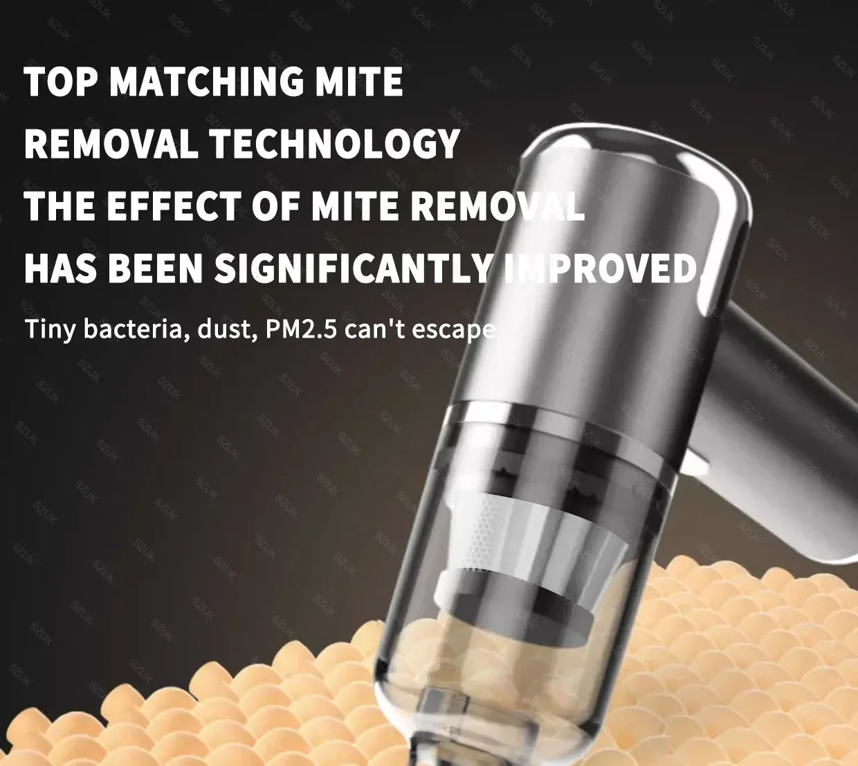 SZUK 148000Pa Car Vacuum CIeaner Powerful Wireless Handheld Cleaning Machine Mini Blower Portable Vacuum Cleaner for Car Home