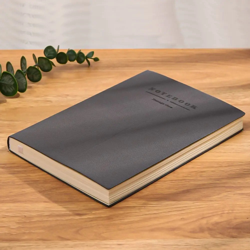 School Supplies PU Cover Soft Leather Notebook Diary Book Writing Pads a4 a5 Office Notebook Journals Stationery Notebook School