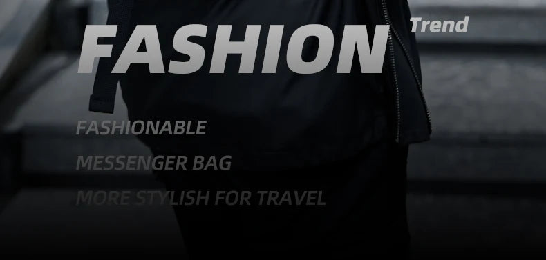 Japanese Casual Men's Waterproof Crossbody Bag