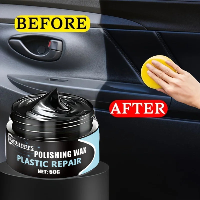 Multifunction Car Care Kit – Leather, Plastic & Tire Polish