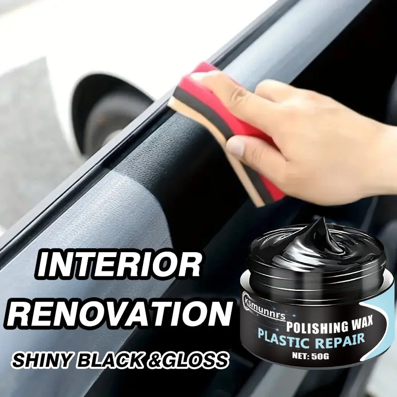 Multifunction Car Care Kit – Leather, Plastic & Tire Polish