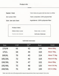 Men’s Winter Fleece Vest – Casual Warm Sleeveless Jacket