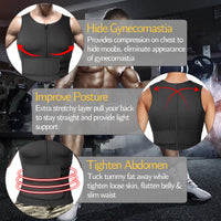 Men’s Waist Vest Slimming Shaper Tank