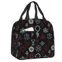 Supernatural Insulated Lunch Tote Bag for Women The Family Business Winchester Things Cooler Thermal Bento Box Outdoor Camping