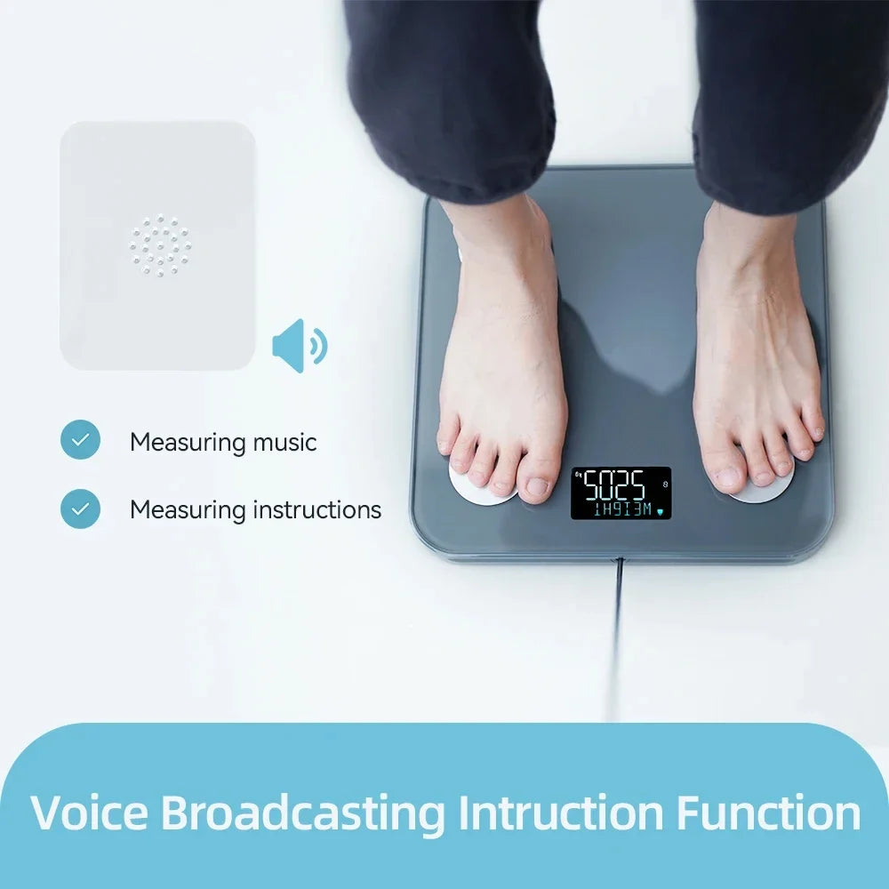 Fitdays Smart Body Fat Scale – 8-Electrode Fitness Analyzer