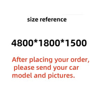 Automatic Remote Control Car Cover with Sun Protection