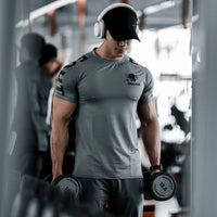 Quick-Dry Sports T-Shirt – Gym Training Short Sleeve