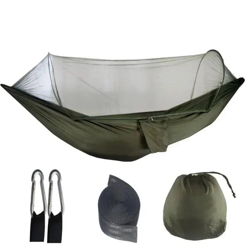 2-Person Camping Hammock with Mosquito Net – Portable Tent