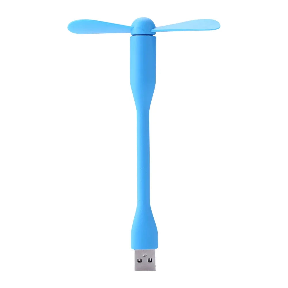 Mini USB Flexible Fan – Portable Cooling Fan for Laptop & Power Bank