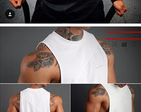 Men’s Gym Bodybuilding Tank Top Cotton Vest