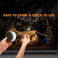 Camping Light String Waterproof USB Rechargeable LED Lights