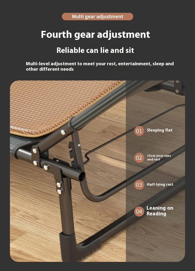 GIANXI Portable Rollaway Recliner Bed for Camping