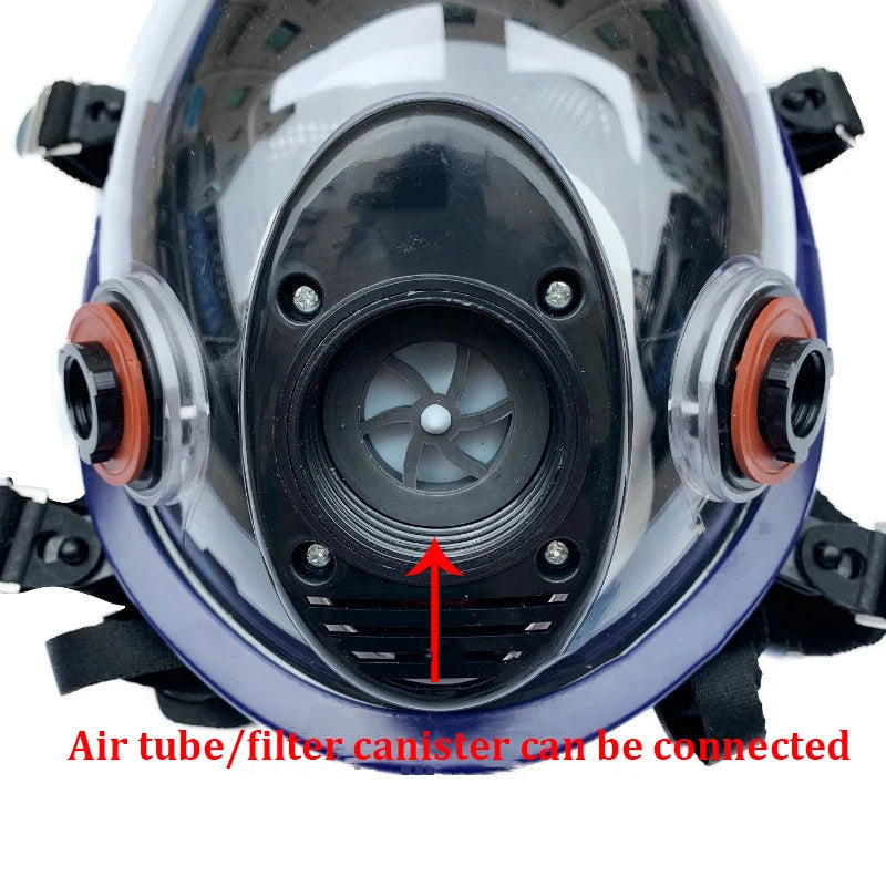 Full Face Gas Mask Respirator with Filter Protection