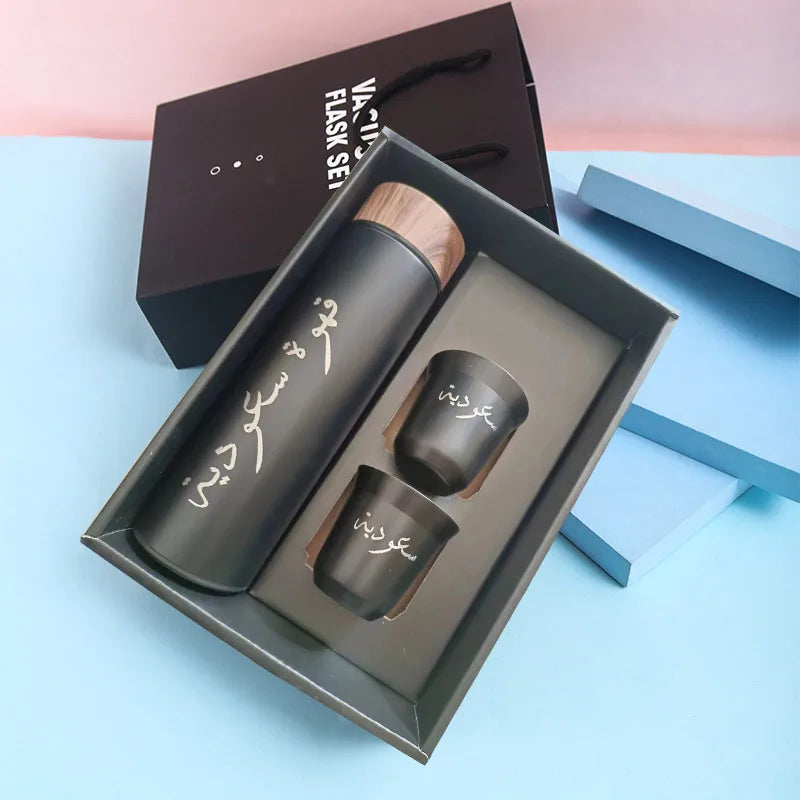 Camping Coffee Mugs Set Portable Metal Travel Cups