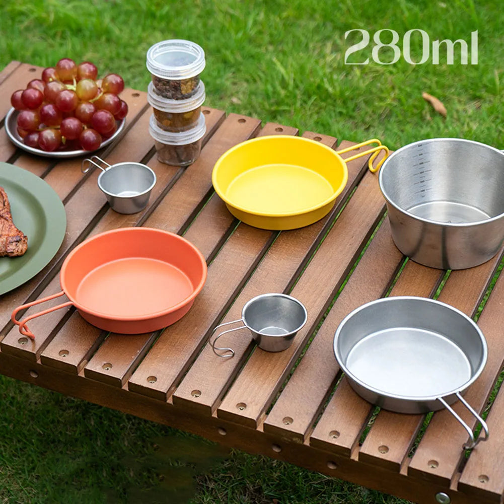 Ergonomic Camping Plate – Lightweight, Easy-Clean Outdoor Dish