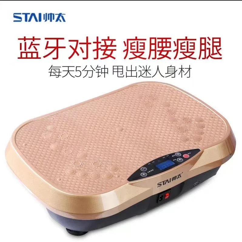 Vibration Fitness Massager Fat Shake Rhythmic Motive Fitness Equipment Home Fitness Exercise Bluetooth Music