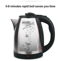 Stainless Steel Smart Kettle 1500W for Tea & Coffee