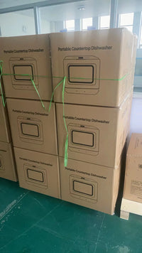 Wholesale New Commercial Smart Countertop Kitchen Dishwasher Nice Quality Moveable Machine With Water Tank High Quality Stock
