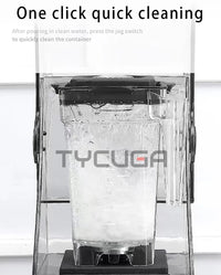 Commercial Ninja Blender 2000W – Ice Crusher & Juicer