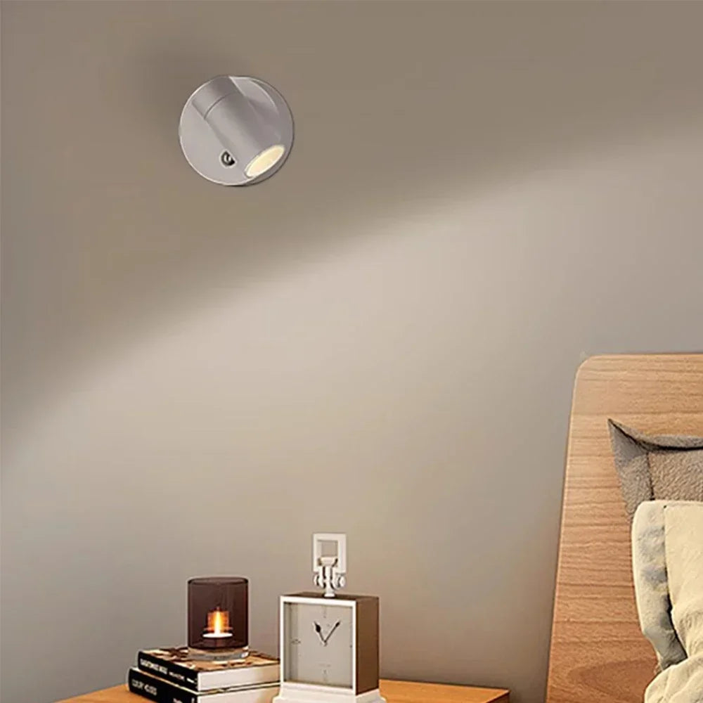 Xiaomi Youpin LED Lamp Household Magnetic Wall Lamp Wireless Rechargeable Movable No Punching Bedroom Bedside Reading Lamp NEW