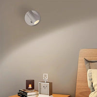 Xiaomi Youpin LED Lamp Household Magnetic Wall Lamp Wireless Rechargeable Movable No Punching Bedroom Bedside Reading Lamp NEW