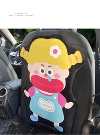 Leather Car Seat Back Protector Waterproof Kick Pad