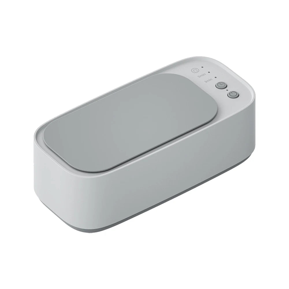 Ultrasonic High-frequency Vibration Cleaners 3 Gear 360 Degree Cleaning Machine Timing for Jewelry/Pacifier/Makeup Tool/Eyeglass