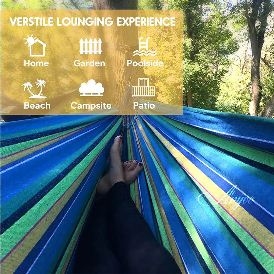 Tourist Hammock Camping Equipment Hammocks Garden Furniture Patio Hanging Hammocks for Adults Tent Outdoor Camping Survival