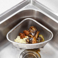 Stainless Steel Triangle Sink Drain Basket Strainer