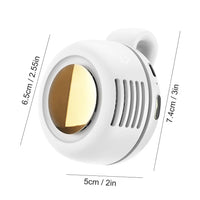 Mini Shirt Fan – Portable Rechargeable Wearable Body Cooler