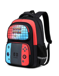 Back To School Game Console Pattern DIY School Bags for Primary and Secondary Students Lunch Bag Shoulder Bags Three Sets