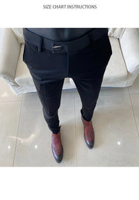 Men’s  Casual Slim Fit Dress Pants