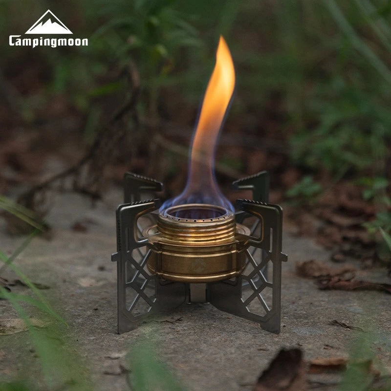CAMPINGMOON Alcohol Stove Portable Outdoor Picnic Stove