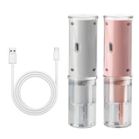 Portable Handheld Mist Fan USB Rechargeable Folding Hand Fan With Water Spray Mist Portable USB Mini Charging Fan Office Fan